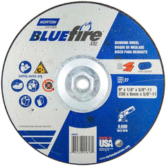 Norton - Depressed-Center Wheels Wheel Diameter (Inch): 9 Wheel Thickness (Inch): 1/4 - USA Tool & Supply