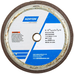 Norton - Tool & Cutter Grinding Wheels Wheel Type: Type 11 Superabrasive Wheel Type Number: B42 - USA Tool & Supply