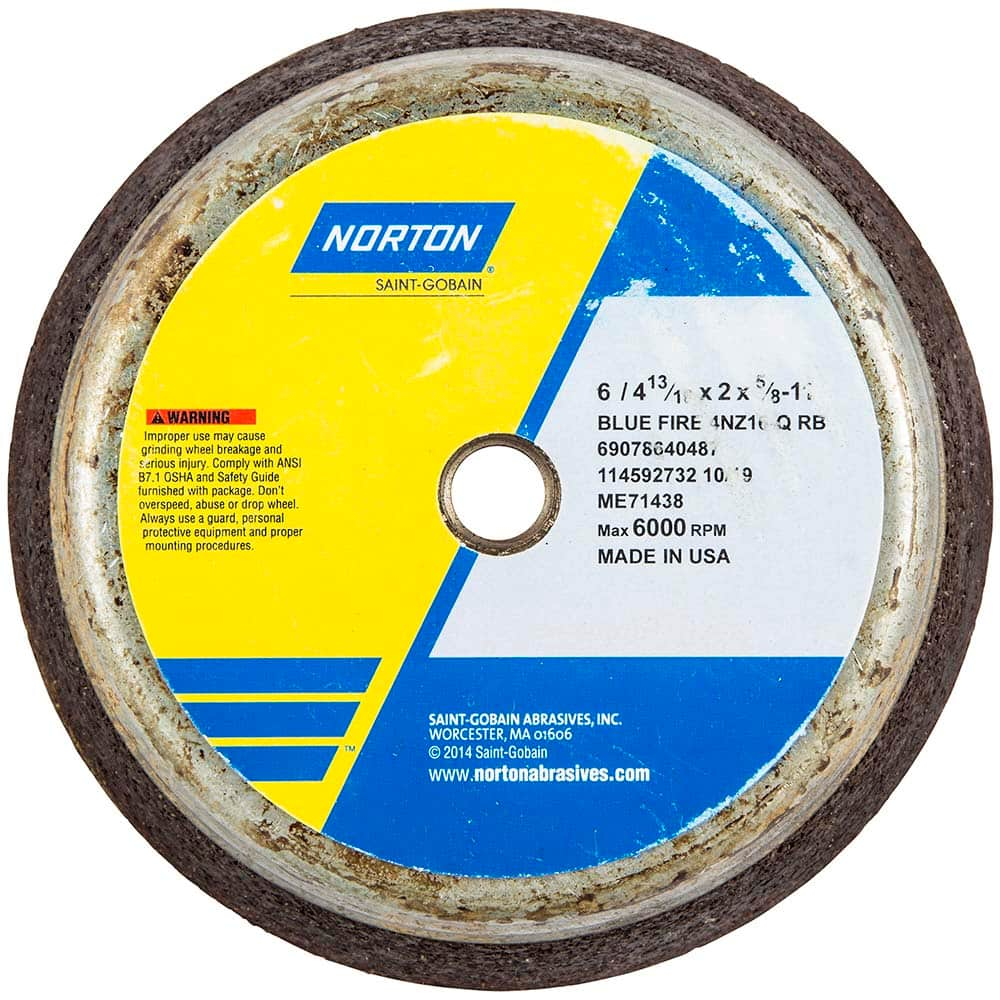 Norton - Tool & Cutter Grinding Wheels Wheel Type: Type 11 Superabrasive Wheel Type Number: B42 - USA Tool & Supply