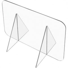 USA Sealing - 48" x 96" Self-Supporting Partition & Panel System-Social Distancing Barrier - USA Tool & Supply