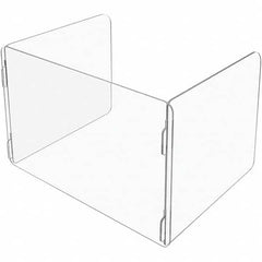 USA Sealing - 48" x 24" Self-Supporting Partition & Panel System-Social Distancing Barrier - USA Tool & Supply