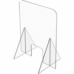 USA Sealing - 36" x 72" Self-Supporting Partition & Panel System-Social Distancing Barrier - USA Tool & Supply