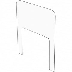 USA Sealing - 48" x 48" Mountable Partition & Panel System-Social Distancing Barrier - USA Tool & Supply