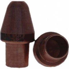 Tuffaloy - Spot Welder Tips For Use With: 7RW Cap Taper Electrode Holder Type: Male Cap A Nose (Pointed) - USA Tool & Supply