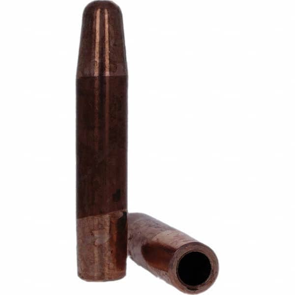 Tuffaloy - Spot Welder Tips For Use With: 5RW Electrode Holder Type: Straight Tip A Nose (Pointed) - USA Tool & Supply
