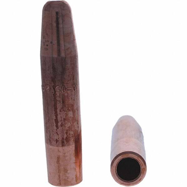 Tuffaloy - Spot Welder Tips For Use With: 5RW Electrode Holder Type: Straight Tip A Nose (Pointed) - USA Tool & Supply