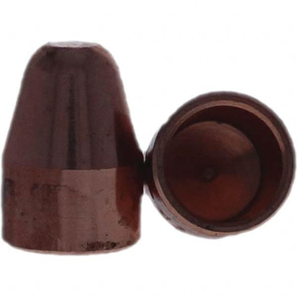 Tuffaloy - Spot Welder Tips For Use With: 5RW Cap Taper Electrode Holder Type: Female Cap A Nose (Pointed) - USA Tool & Supply