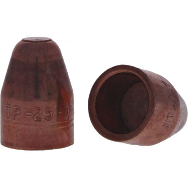Tuffaloy - Spot Welder Tips For Use With: 5RW Cap Taper Electrode Holder Type: Female Cap A Nose (Pointed) - USA Tool & Supply