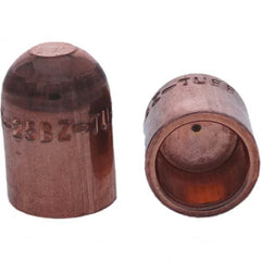 Tuffaloy - Spot Welder Tips For Use With: 5RW Cap Taper Electrode Holder Type: Female Cap B Nose (Dome) - USA Tool & Supply