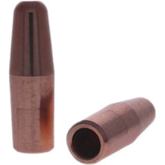 Tuffaloy - Spot Welder Tips For Use With: 4RW Electrode Holder Type: Straight Tip A Nose (Pointed) - USA Tool & Supply
