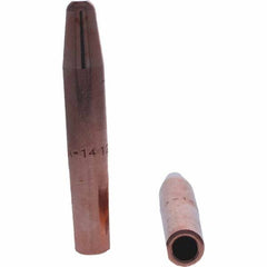 Tuffaloy - Spot Welder Tips For Use With: 4RW Electrode Holder Type: Straight Tip A Nose (Pointed) - USA Tool & Supply