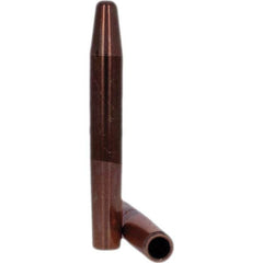 Tuffaloy - Spot Welder Tips For Use With: 4RW Electrode Holder Type: Straight Tip A Nose (Pointed) - USA Tool & Supply