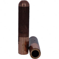 Tuffaloy - Spot Welder Tips For Use With: 7RW Electrode Holder Type: Straight Tip B Nose (Dome) - USA Tool & Supply