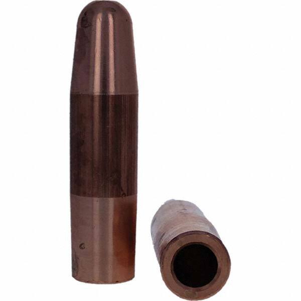 Tuffaloy - Spot Welder Tips For Use With: 7RW Electrode Holder Type: Straight Tip A Nose (Pointed) - USA Tool & Supply