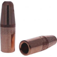 Tuffaloy - Spot Welder Tips For Use With: 6RW Electrode Holder Type: Straight Tip A Nose (Pointed) - USA Tool & Supply