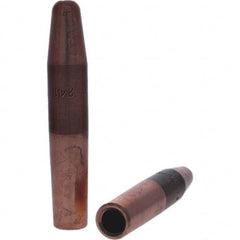 Tuffaloy - Spot Welder Tips For Use With: 4RW Electrode Holder Type: Straight Tip A Nose (Pointed) - USA Tool & Supply