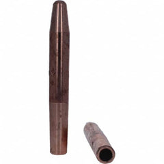 Tuffaloy - Spot Welder Tips For Use With: 4RW Electrode Holder Type: Straight Tip A Nose (Pointed) - USA Tool & Supply
