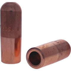 Tuffaloy - Spot Welder Tips For Use With: 5RW Electrode Holder Type: Straight Tip B Nose (Dome) - USA Tool & Supply