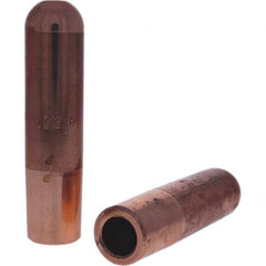 Tuffaloy - Spot Welder Tips For Use With: 5RW Electrode Holder Type: Straight Tip B Nose (Dome) - USA Tool & Supply