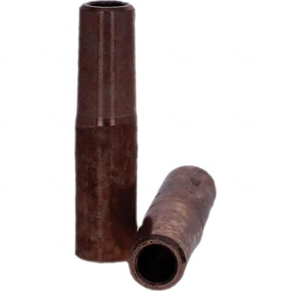 Tuffaloy - Spot Welder Tips For Use With: 4RW Electrode Holder Type: Straight Tip C Nose (Flat) - USA Tool & Supply