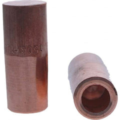 Tuffaloy - Spot Welder Tips For Use With: 5RW Electrode Holder Type: Straight Tip C Nose (Flat) - USA Tool & Supply