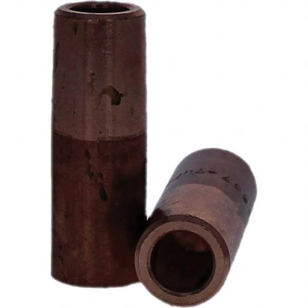 Tuffaloy - Spot Welder Tips For Use With: 5RW Electrode Holder Type: Straight Tip C Nose (Flat) - USA Tool & Supply