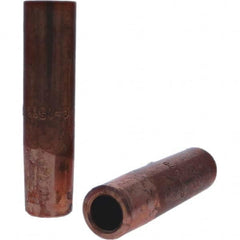 Tuffaloy - Spot Welder Tips For Use With: 6RW Electrode Holder Type: Straight Tip C Nose (Flat) - USA Tool & Supply