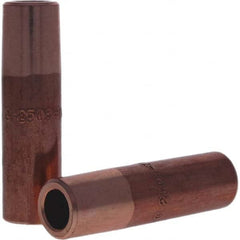 Tuffaloy - Spot Welder Tips For Use With: 5RW Electrode Holder Type: Straight Tip C Nose (Flat) - USA Tool & Supply
