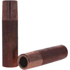 Tuffaloy - Spot Welder Tips For Use With: 5RW Electrode Holder Type: Straight Tip C Nose (Flat) - USA Tool & Supply