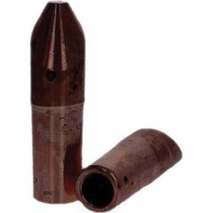 Tuffaloy - Spot Welder Tips For Use With: 4RW Electrode Holder Type: Straight Tip D Nose (Offset) - USA Tool & Supply