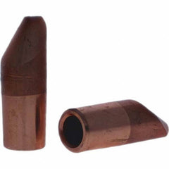 Tuffaloy - Spot Welder Tips For Use With: 5RW Electrode Holder Type: Straight Tip D Nose (Offset) - USA Tool & Supply