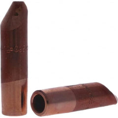 Tuffaloy - Spot Welder Tips For Use With: 5RW Electrode Holder Type: Straight Tip D Nose (Offset) - USA Tool & Supply
