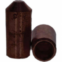 Tuffaloy - Spot Welder Tips For Use With: 5RW Electrode Holder Type: Straight Tip E Nose (Truncated) - USA Tool & Supply