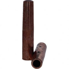 Tuffaloy - Spot Welder Tips For Use With: 4RW Electrode Holder Type: Straight Tip F Nose (Radius) - USA Tool & Supply