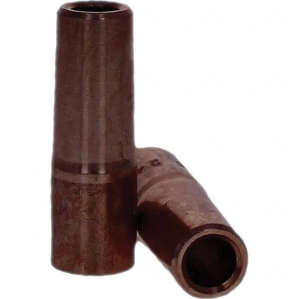 Tuffaloy - Spot Welder Tips For Use With: 4RW Electrode Holder Type: Straight Tip F Nose (Radius) - USA Tool & Supply