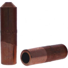 Tuffaloy - Spot Welder Tips For Use With: 6RW Electrode Holder Type: Straight Tip E Nose (Truncated) - USA Tool & Supply