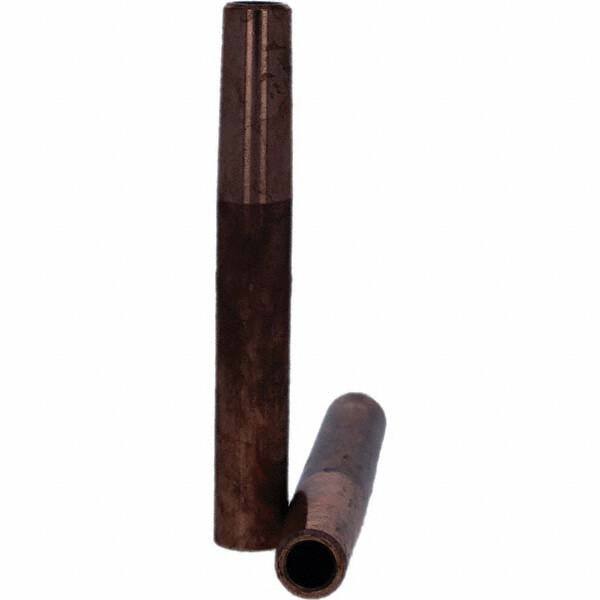 Tuffaloy - Spot Welder Tips For Use With: 4RW Electrode Holder Type: Straight Tip F Nose (Radius) - USA Tool & Supply