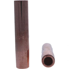 Tuffaloy - Spot Welder Tips For Use With: 5RW Electrode Holder Type: Straight Tip F Nose (Radius) - USA Tool & Supply
