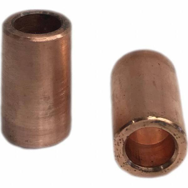 Tuffaloy - Spot Welder Tips For Use With: 5RW Electrode Holder Type: Straight Shank for 5RW Male Cap - USA Tool & Supply