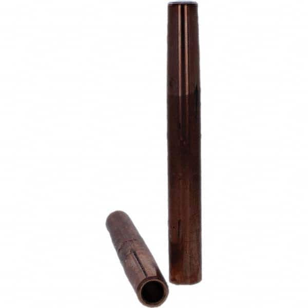 Tuffaloy - Spot Welder Tips For Use With: 4RW Electrode Holder Type: Straight Shank for 4RW Male Cap - USA Tool & Supply