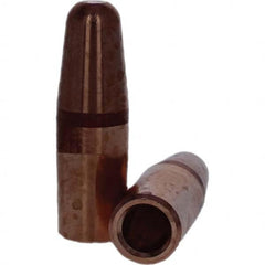 Tuffaloy - Spot Welder Tips For Use With: 5RW Electrode Holder Type: Straight Tip A Nose (Pointed) - USA Tool & Supply