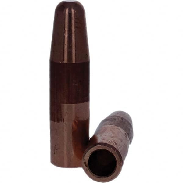 Tuffaloy - Spot Welder Tips For Use With: 5RW Electrode Holder Type: Straight Tip A Nose (Pointed) - USA Tool & Supply