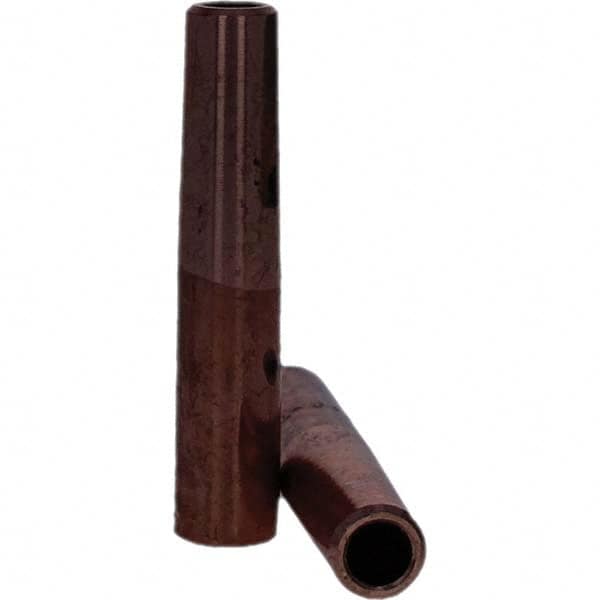 Tuffaloy - Spot Welder Tips For Use With: 4RW Electrode Holder Type: Straight Tip C Nose (Flat) - USA Tool & Supply