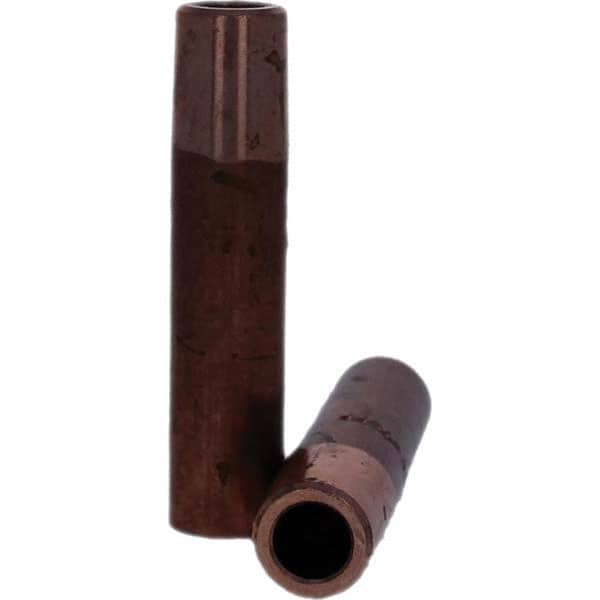 Tuffaloy - Spot Welder Tips For Use With: 5RW Electrode Holder Type: Straight Tip C Nose (Flat) - USA Tool & Supply