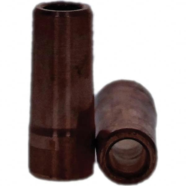 Tuffaloy - Spot Welder Tips For Use With: 4RW Electrode Holder Type: Straight Shank for 4RW Male Cap - USA Tool & Supply