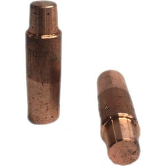 Tuffaloy - Spot Welder Tips For Use With: 5RW Electrode Holder Type: Straight Shank for 5RW Female Cap - USA Tool & Supply