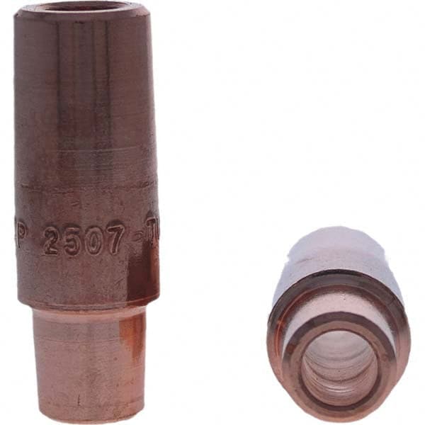 Tuffaloy - Spot Welder Tips For Use With: 5RW Electrode Holder Type: Straight Shank for 5RW Female Cap - USA Tool & Supply