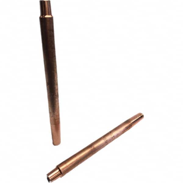 Tuffaloy - Spot Welder Tips For Use With: 4RW Electrode Holder Type: Straight Shank for 4RW Female Cap - USA Tool & Supply