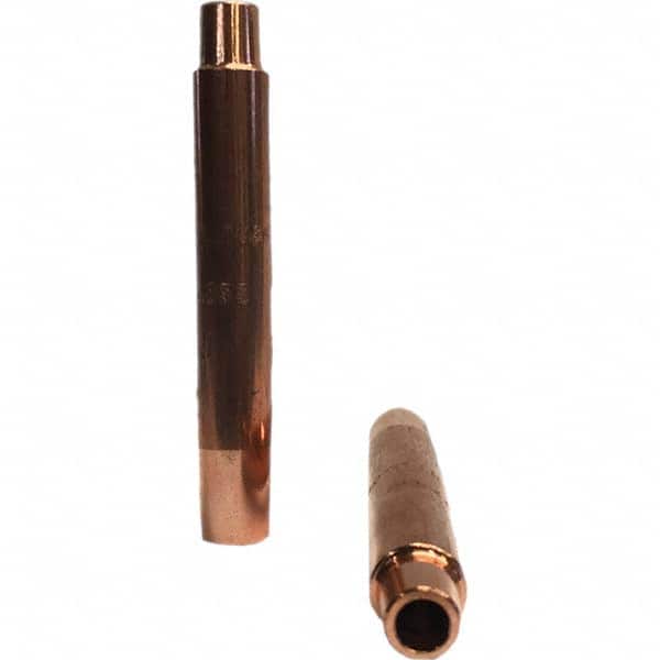 Tuffaloy - Spot Welder Tips For Use With: 4RW Electrode Holder Type: Straight Shank for 4RW Female Cap - USA Tool & Supply