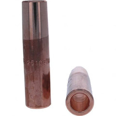 Tuffaloy - Spot Welder Tips For Use With: 5RW Electrode Holder Type: Straight Shank for 5RW Male Cap - USA Tool & Supply